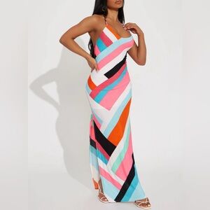 Fashion Nova “Look Back” Maxi Dress